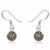Øreringe med Swarovski krystaller – 22mm – pr par