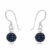 Øreringe med Swarovski krystaller – 22mm – pr par