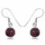 Øreringe med Swarovski krystaller – 22mm – pr par