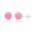 Ørestikker med Pink Jade – Ø 8mm – pr sæt