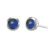 Ørestikker med Safir – Ø6mm – pr par