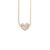 Ole Lynggaard Collier 18 karat rødguld anker 30 Hjerte 15 brill. i alt 0.29ct TW.VS (40/42/45cm)