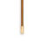 Ole Lynggaard Dobbelt design snor camel endestykker lige 18 karat rødguld længde 130 cm