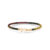 Ole Lynggaard Life armbånd i plum nylon med guld krog