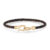 Ole Lynggaard Life herre armbånd i midnight med guld krog