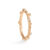 OLE LYNGGAARD Nature 18kt. guld ring med 5 brillanter