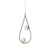 Pholc PEARLS 65 Pendel Messing/Blank Opal