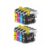Rabat sæt! Brother LC123 – 2 x 4 farver BK-C-M-Y – Kompatibel – LC123 – 4,800 sider