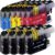 Rabat sæt! Brother LC223 – 4 x BK 2 x C-M-Y – Kompatibel – LC223 – 5.500 sider – 10 stk