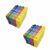Rabat sæt! Epson T1281 – T1284 – 2 x 4 farver BK-C-M-Y – Uoriginal -T1281 – 74 ml