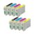 Rabat sæt! Epson T1291 – T1294 – 2 x 4 farver BK-C-M-Y – Uoriginal -T1291 – 102 ml