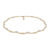 Siersbøl Banan & Perle Collier 8 kt guld, 42 + 3 cm