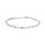 Siersbøl Banan & Perle armbånd sølv, 16,5+2 cm