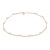 Siersbøl Pind & Perle Collier 8 kt guld, 42 + 3 cm