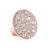 Sif Jakobs Novara Grande ring i rosa med cubic zirkoner
